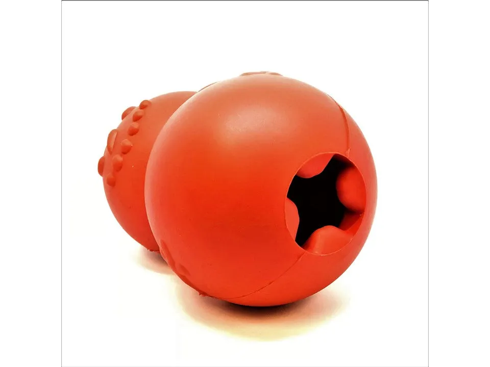 SodaPup Snowman tuggleksak large naturgummi snögubbe