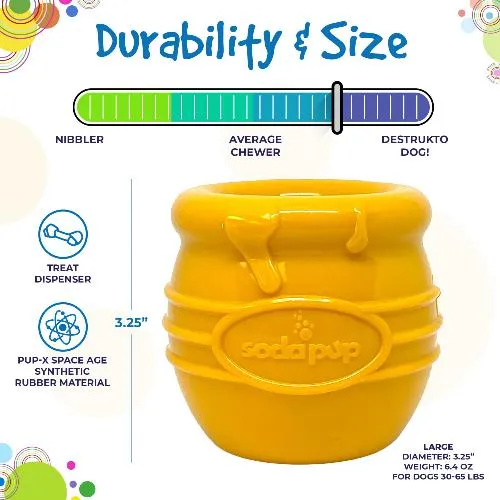 SodaPup eCup Honey Pot aktiveringsleksak Large grön