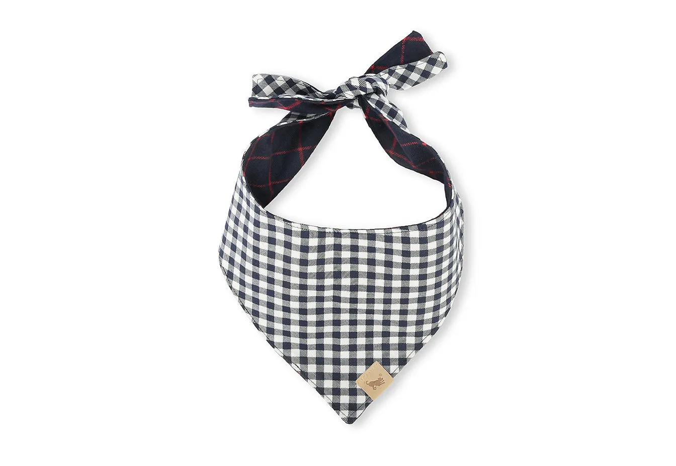 P.L.A.Y. Doggy Duo The Trendsetter hundbandana rutig