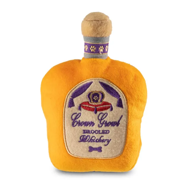 Dog Diggin Designs Crown Growl Whiskery mjuk hundleksak