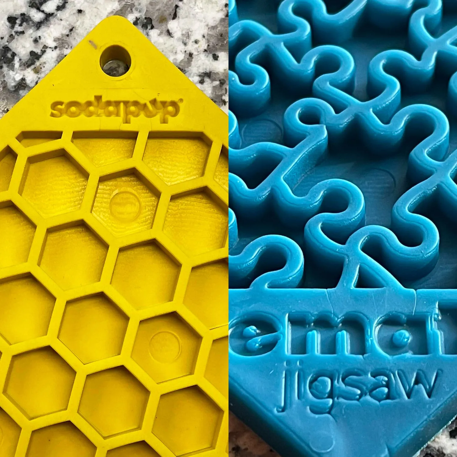 SodaPup Jigsaw Honeycomb slickmatta 2-pack large
