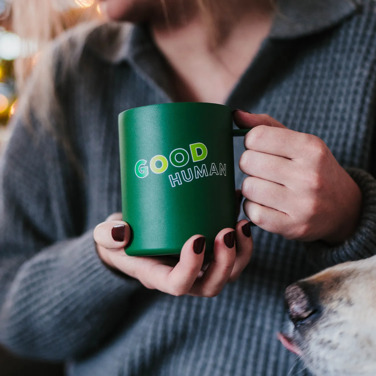 Good Human Insulated Mug termomugg grön rostfri