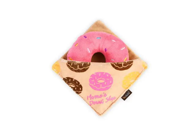 P.L.A.Y. Pup Cup Café Doughboy Donut hundleksak pip