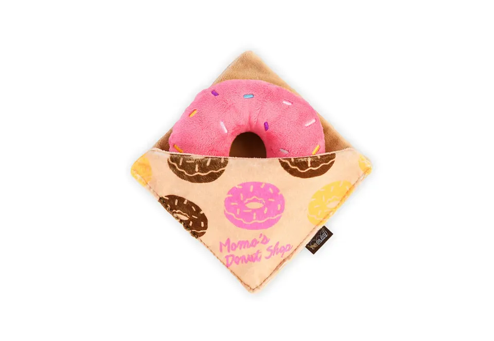 P.L.A.Y. Pup Cup Café Doughboy Donut hundleksak pip