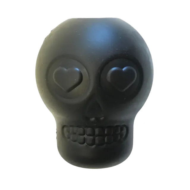 SodaPup Magnum Sugar Skull tuggleksak large svart godisfyllning