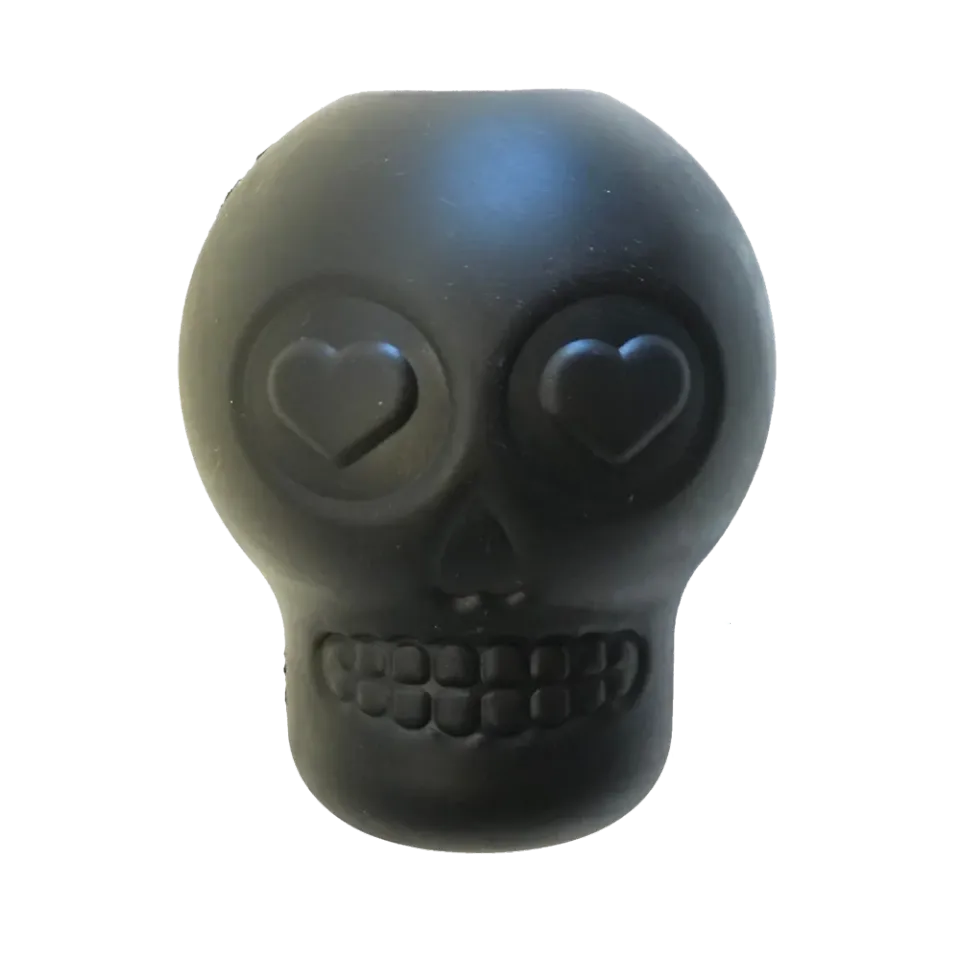 SodaPup Magnum Sugar Skull tuggleksak large svart godisfyllning