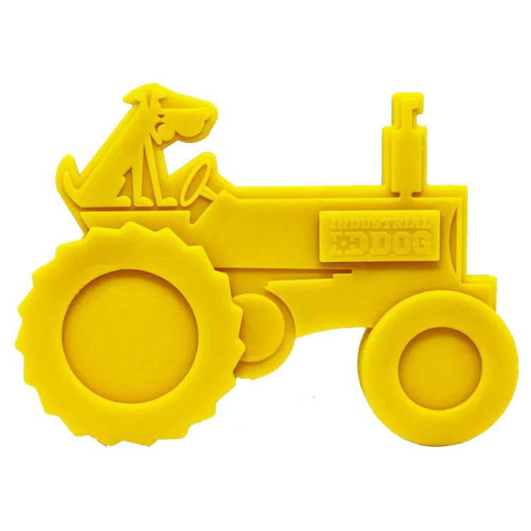 SodaPup Tractor tuggleksak yellow kraftig nylon