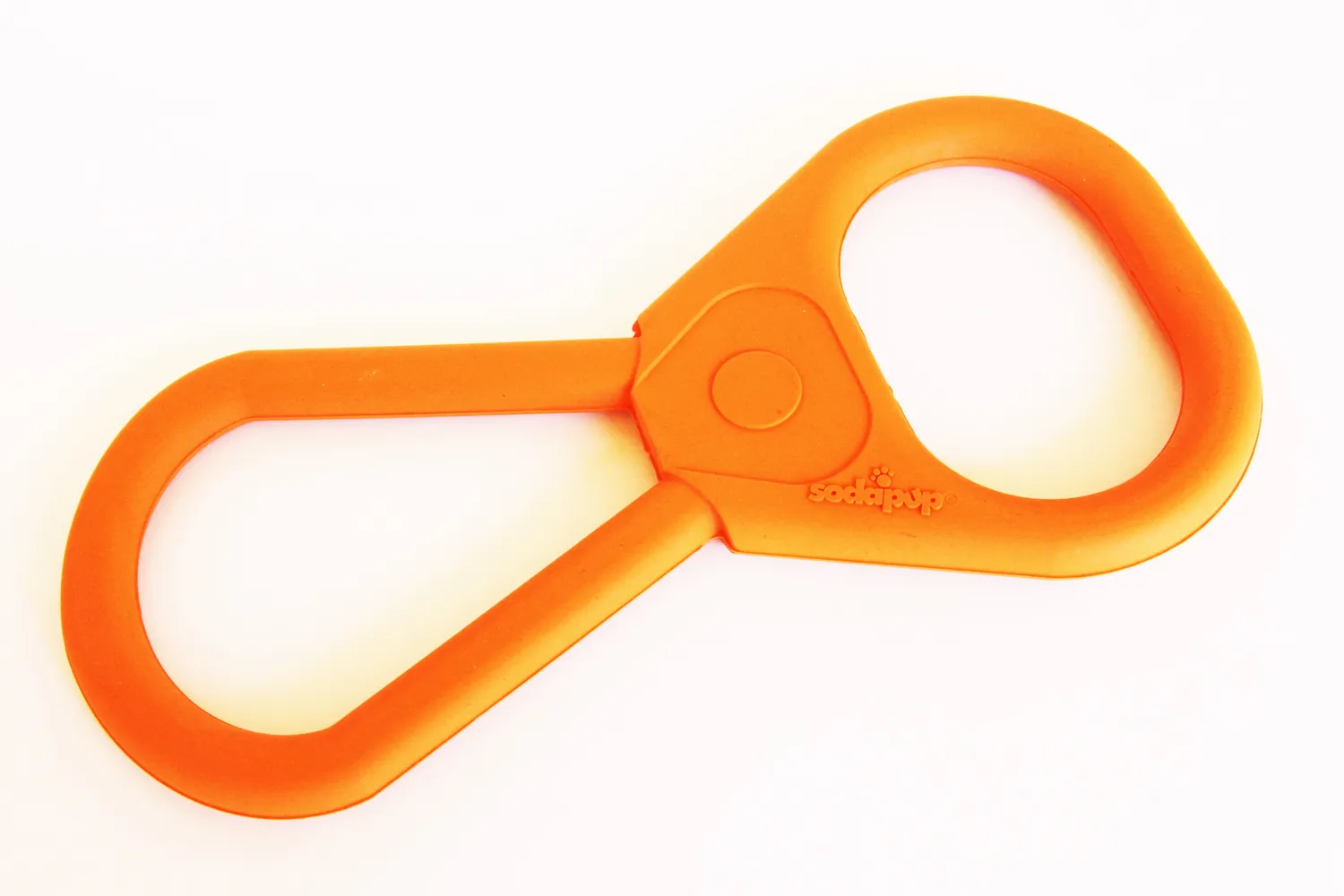 SodaPup Pop Top Tug Toy dragleksak naturgummi kraftig