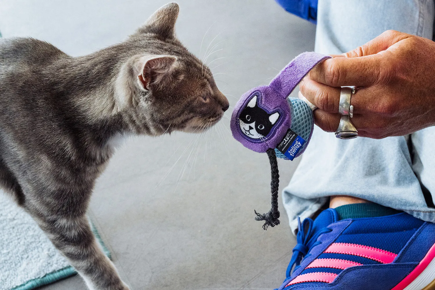 P.L.A.Y. Feline Frenzy Mic Drop Duo kattleksak 2-pack