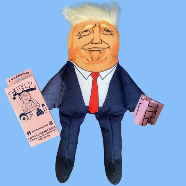 Pet Hates Toys Donald paket hundleksak + bajspåsar