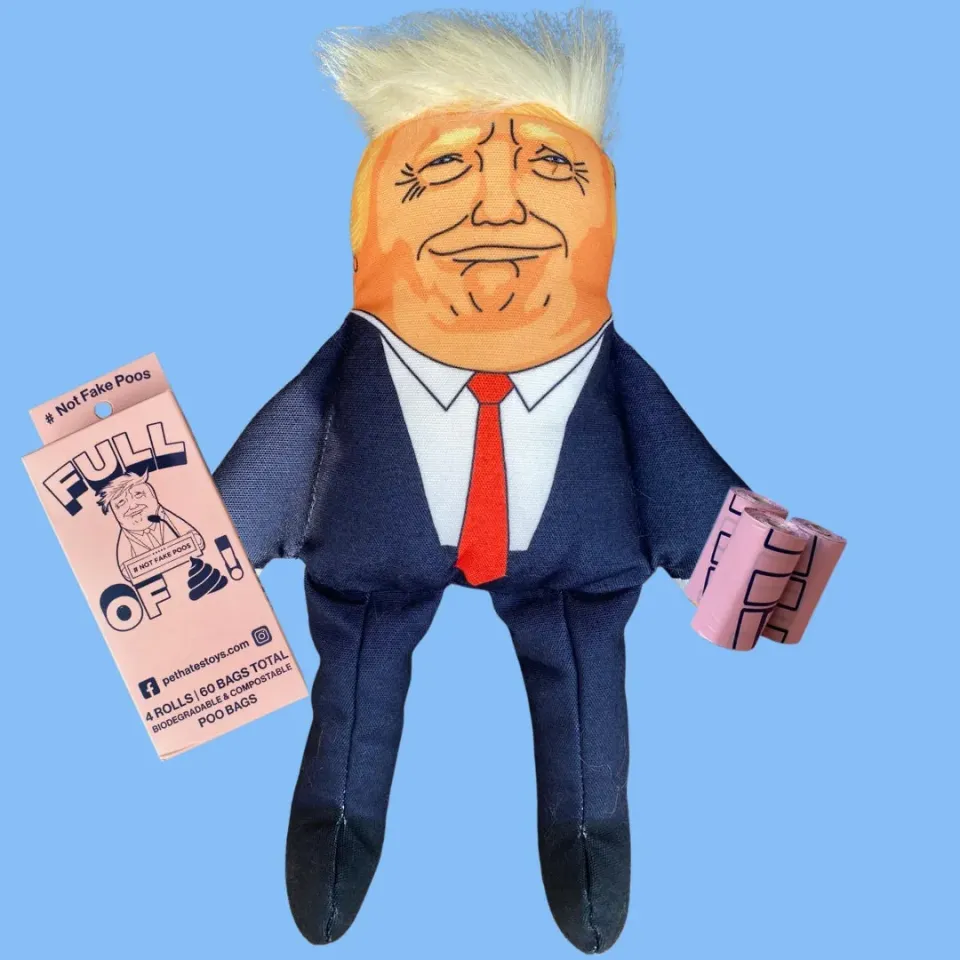 Pet Hates Toys Donald paket hundleksak + bajspåsar