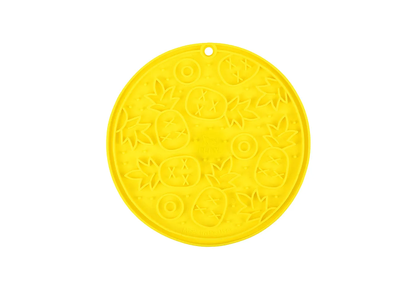 P.L.A.Y. ZoomieRex EverLick slickmatta stor ananas gul